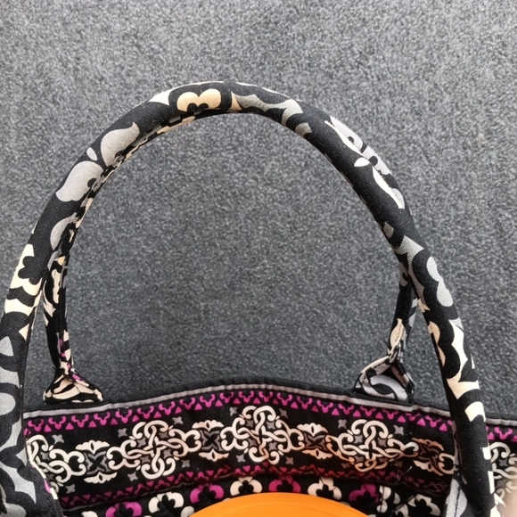 Vera Bradley “Canterberry Magenta” Small Open Top Tote Bag - Retired - EUC - Picture 3 of 7